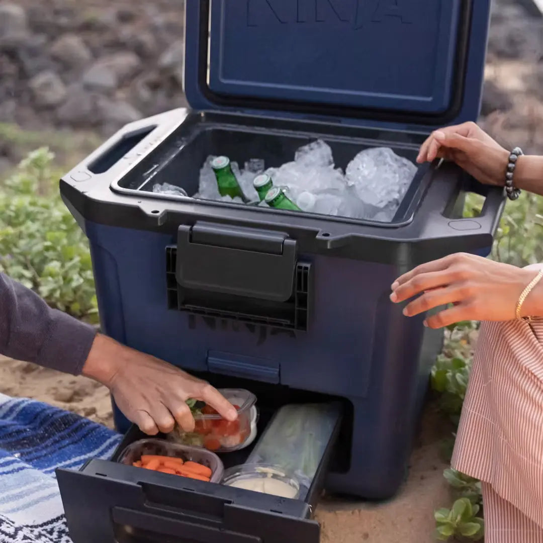 PolarVault 50QT Premium Hard Cooler with Dry Zone Drawer