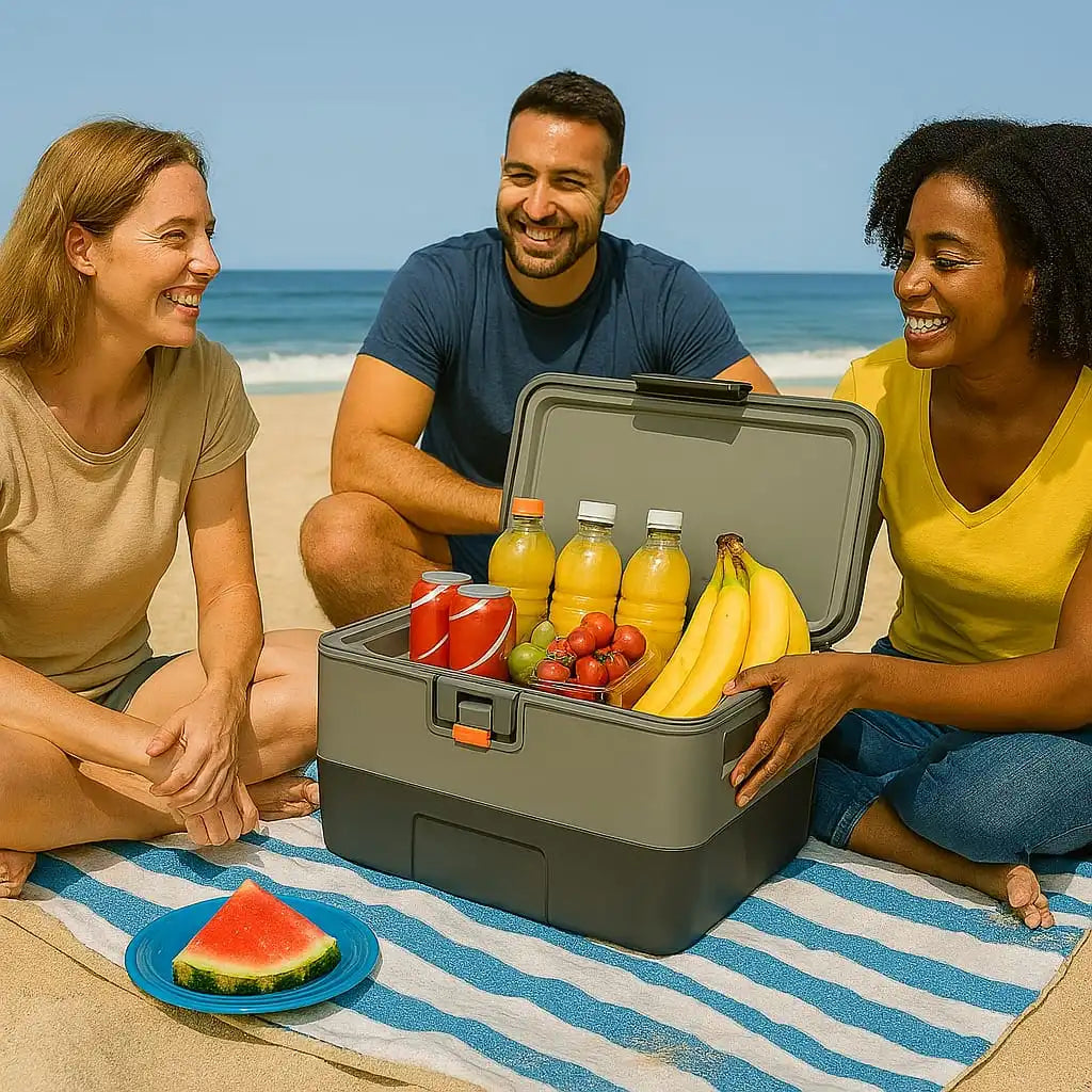 PolarVault 50QT Premium Hard Cooler with Dry Zone Drawer