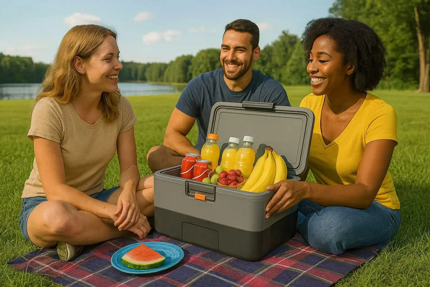 PolarVault 50QT Premium Hard Cooler with Dry Zone Drawer
