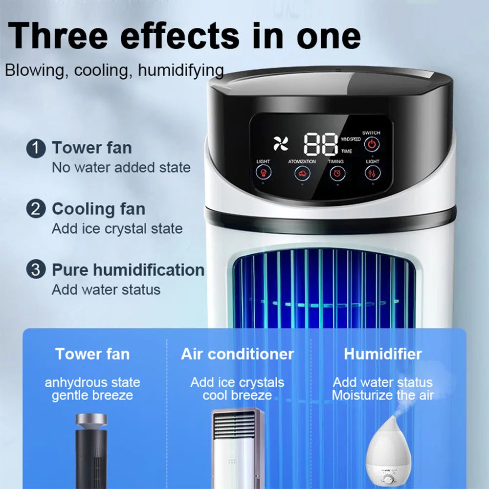 Ultra-Quiet Portable Air Cooler